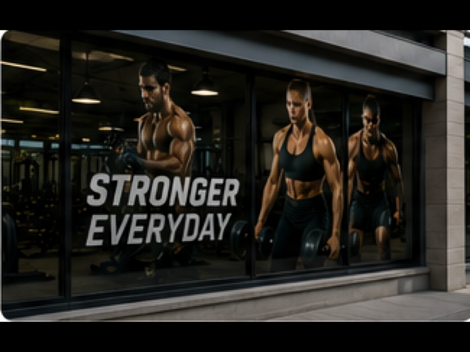 Full Window Wraps product sample in Window Graphic Products