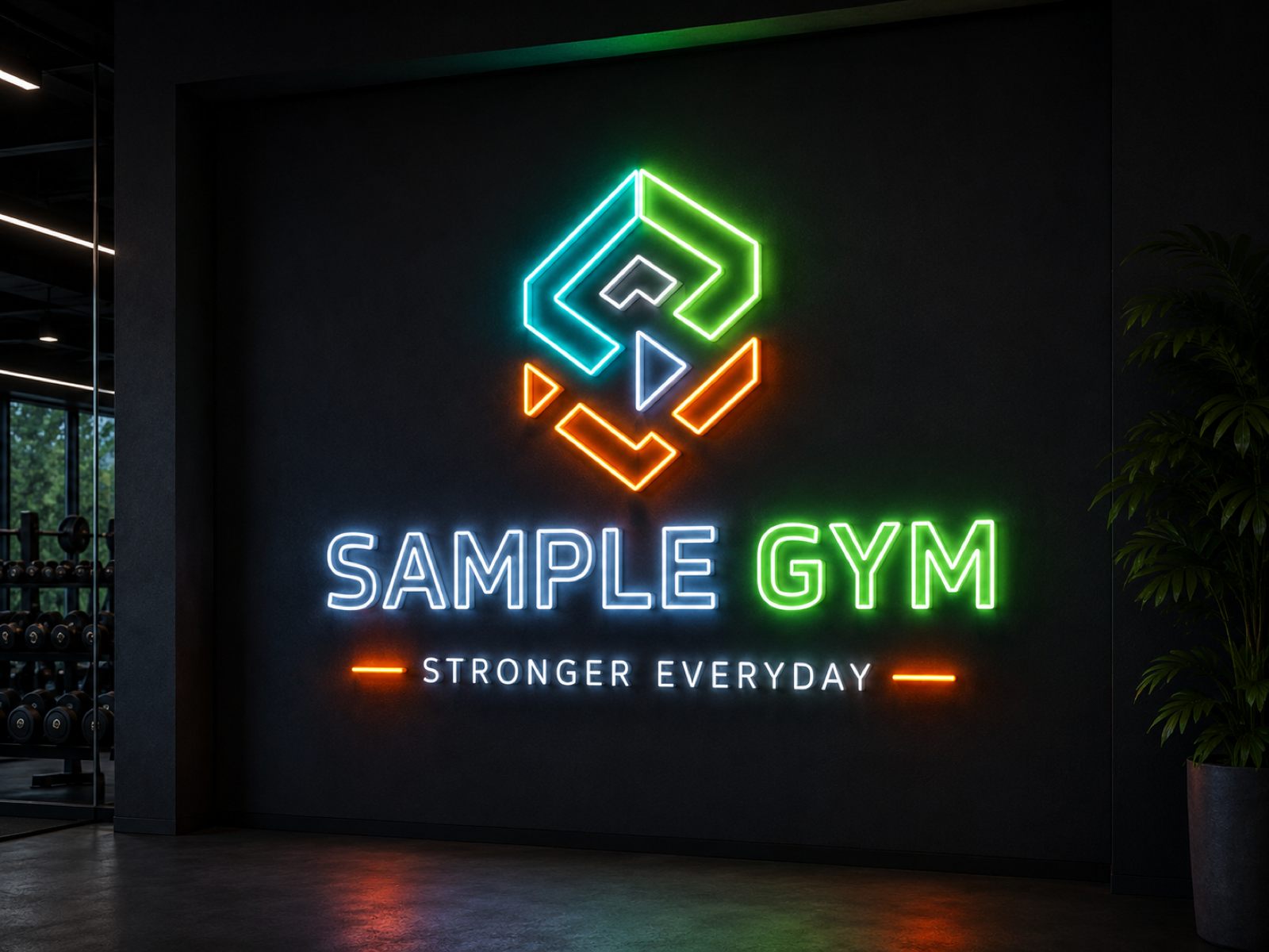LED Neon Logo Wall product sample in Logo Wall Products