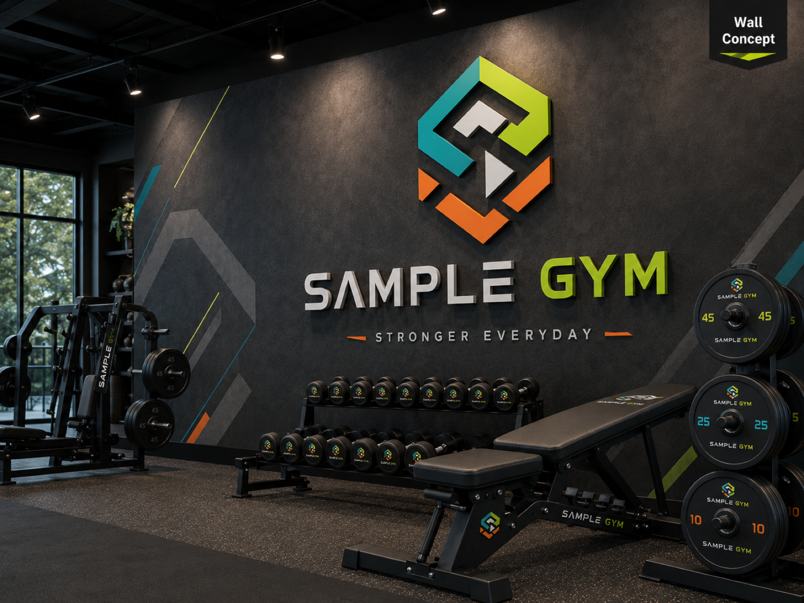 Logo Walls sample