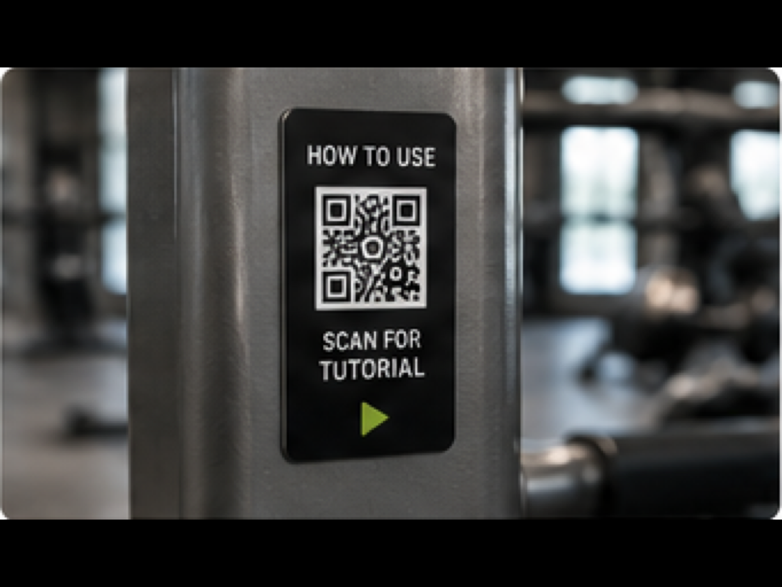Tutorial QR Labels product sample in Branded Equipment QR Products