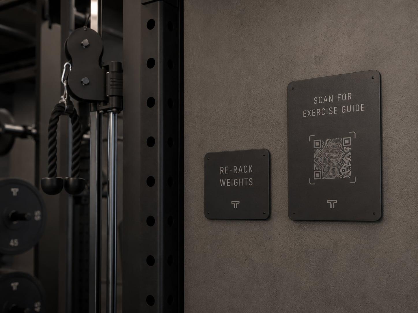QR Instruction & Safety Plates product direction