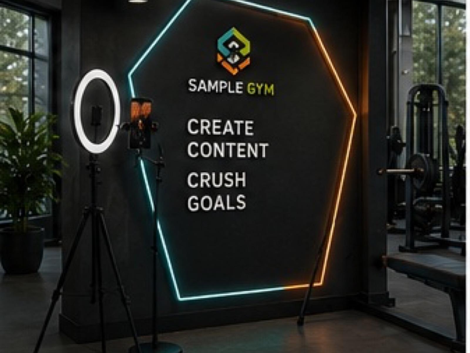 Content Creator Corner product sample in Member Photo Spots