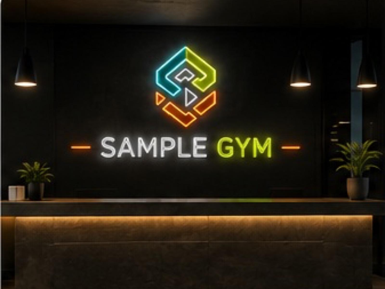 Reception Neon Sign product sample in Neon Moments