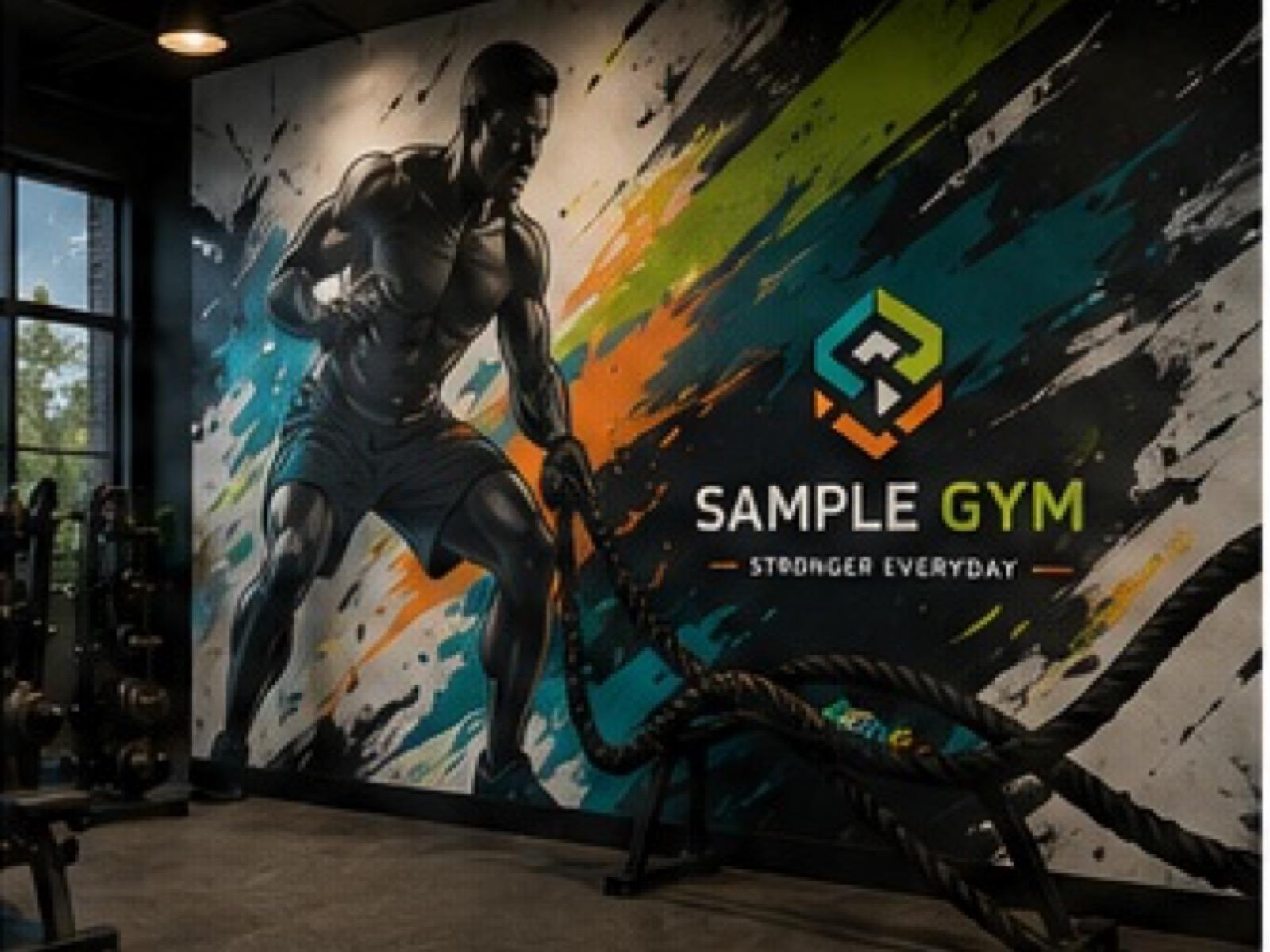 Mural Selfie Wall product sample in Selfie Walls