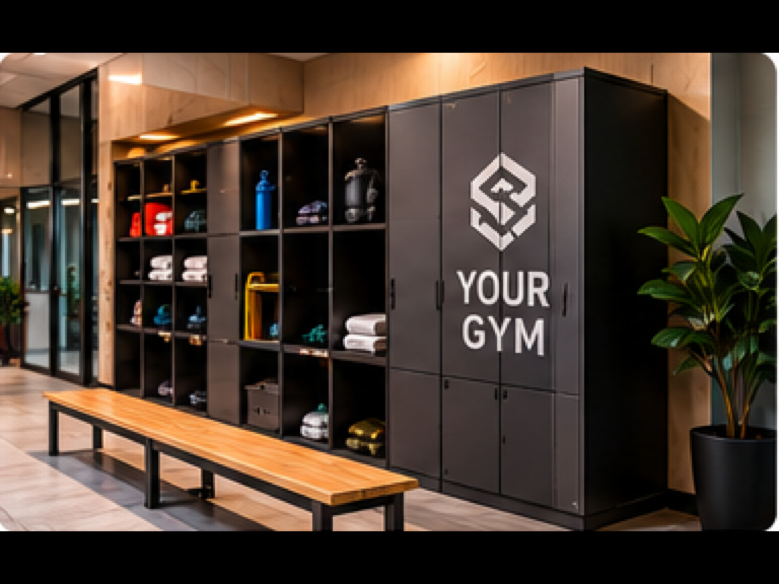 Branded Locker & Cubby Systems product sample in Branded Storage & Functional Accessory Systems