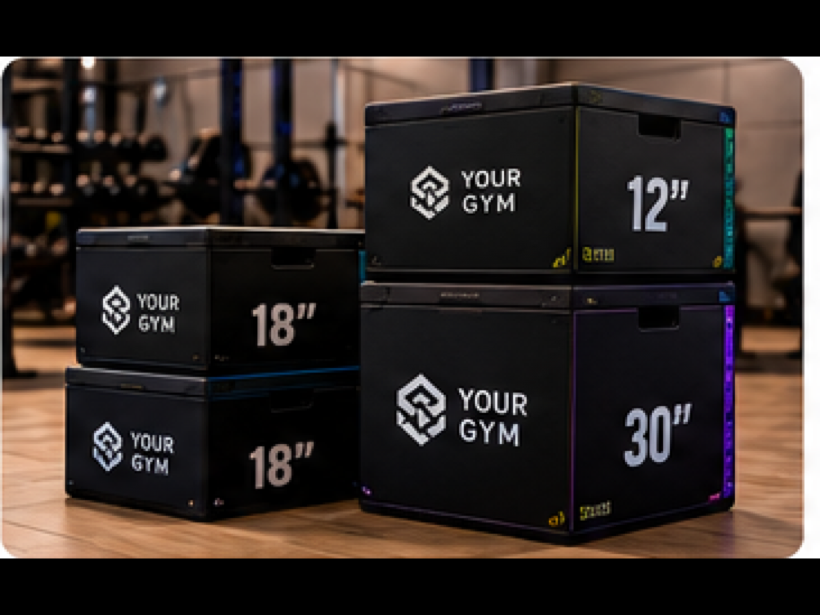 Branded Plyo Boxes product sample in Branded Storage & Functional Accessory Systems